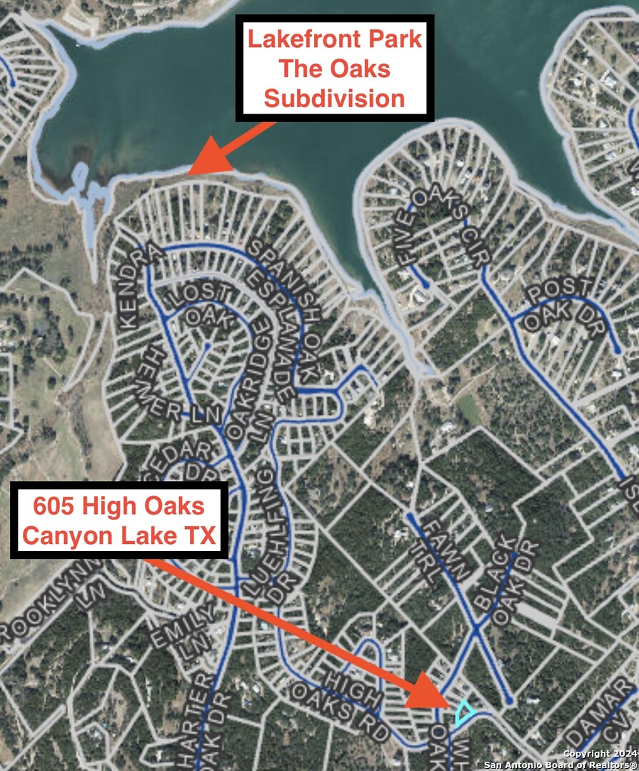 605 High Oaks , Canyon Lake, TX, 78133 | 1773682 | Realty Texas LLC