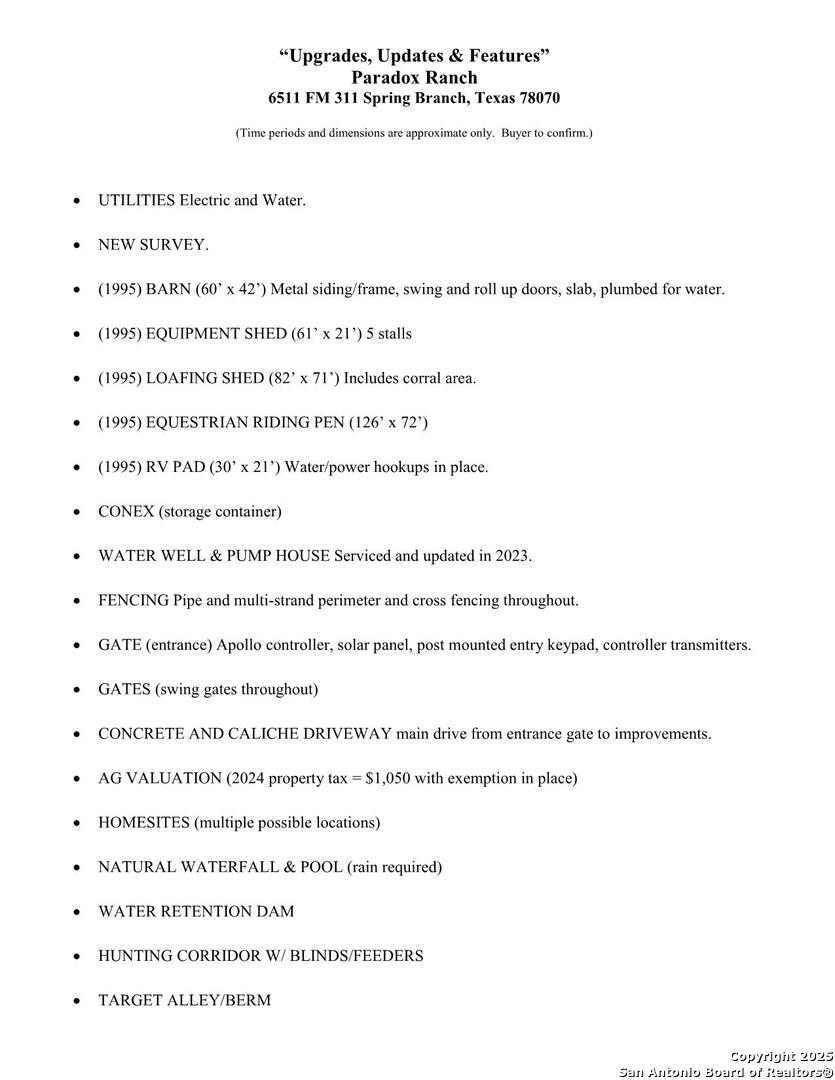 6511 Fm 311, SPRINGBRAN, TX, 78070 | 1832326 | Realty Texas LLC