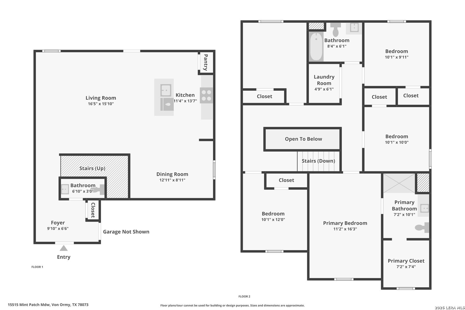15515 Mint Patch Meadow, Von Ormy, TX, 78073 | 1949461 | Realty Texas LLC
