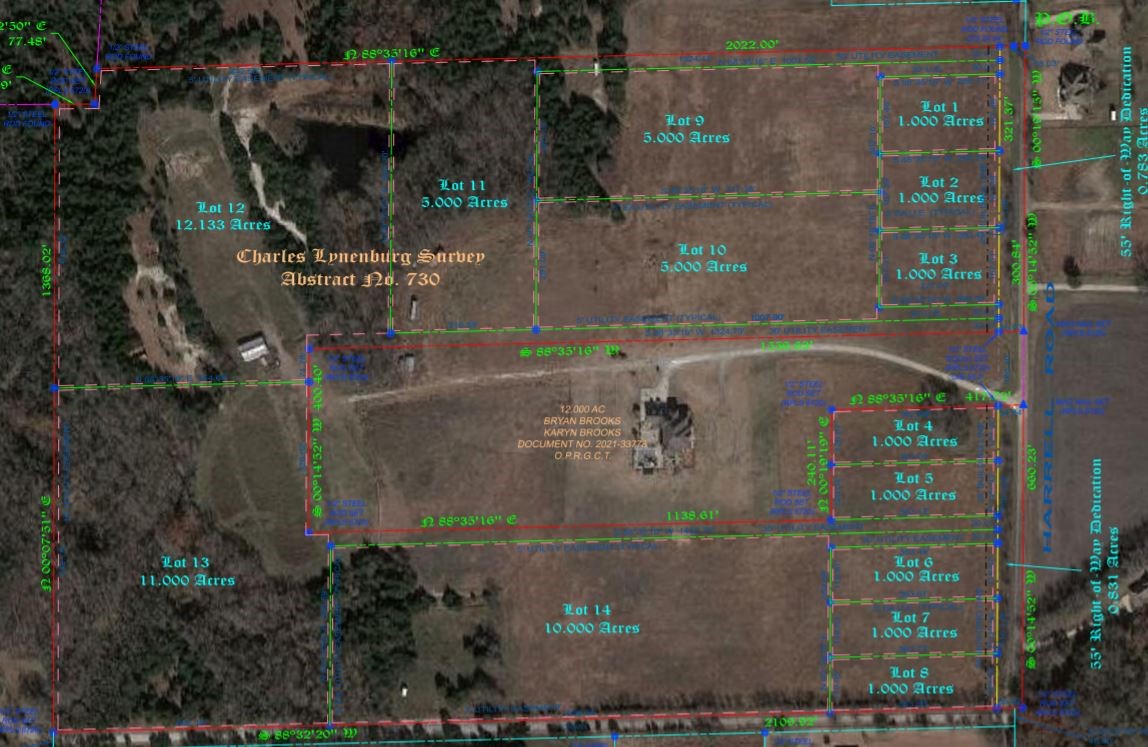 Lot 14 Harrell Road , Howe, TX, 75459 | 14715657 | Realty Texas LLC