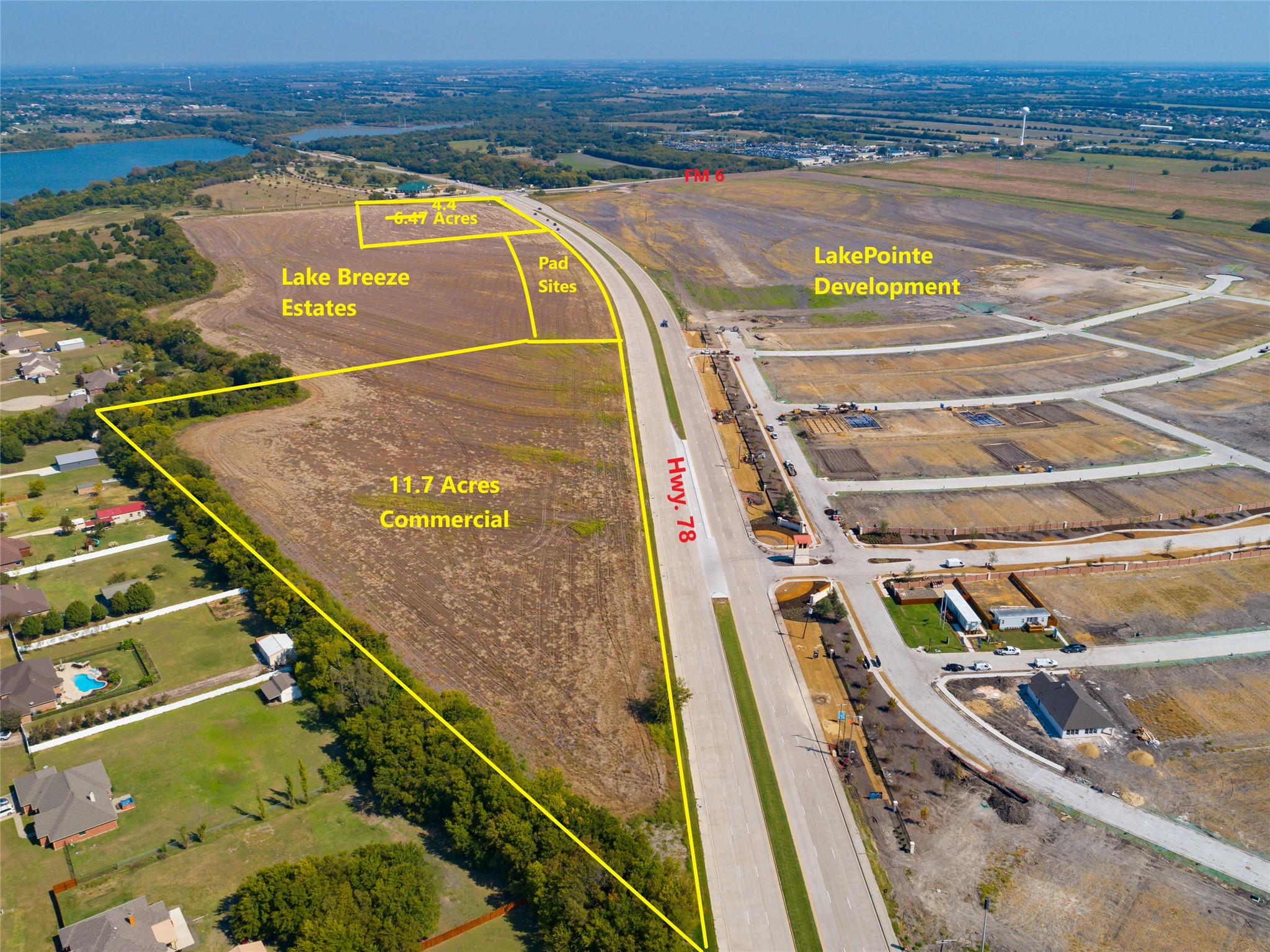 0000 State Highway 78 Highway , Lavon, TX, 75166 | 14136516 | Realty Texas LLC