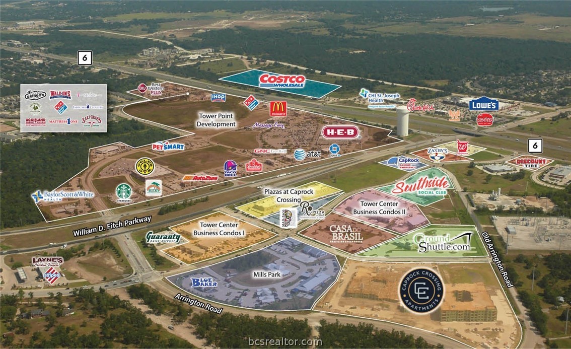 000 SEC of Williams Creek Dr & William D Fitch Pkwy, College Station, TX, 77845 | 22004824 | Realty Texas LLC