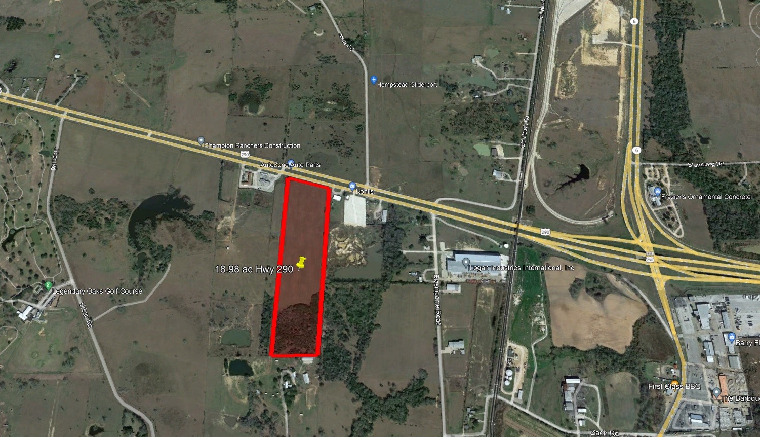 00 Hwy 290 ByPass, Hempstead, TX, 77445 | 97183718 | Realty Texas LLC