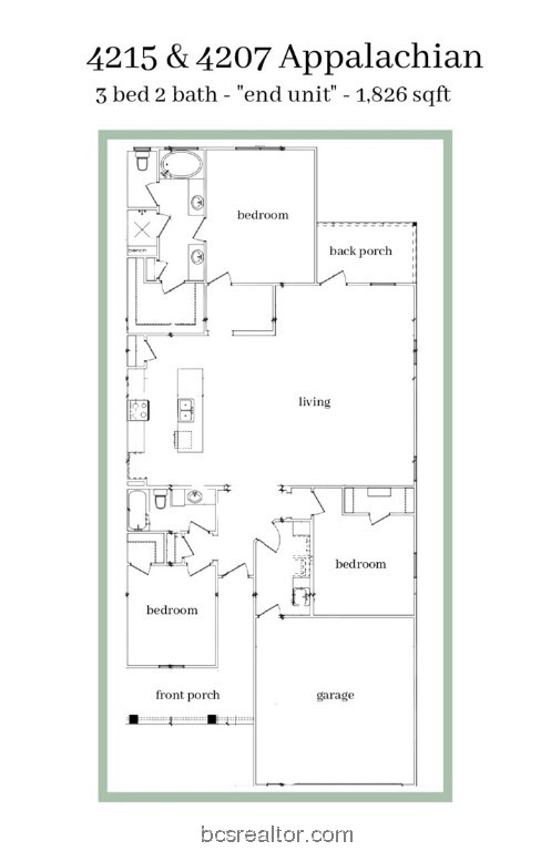 4215 Appalachian , Bryan, TX, 77802-1453 | 23006325 | Realty Texas LLC