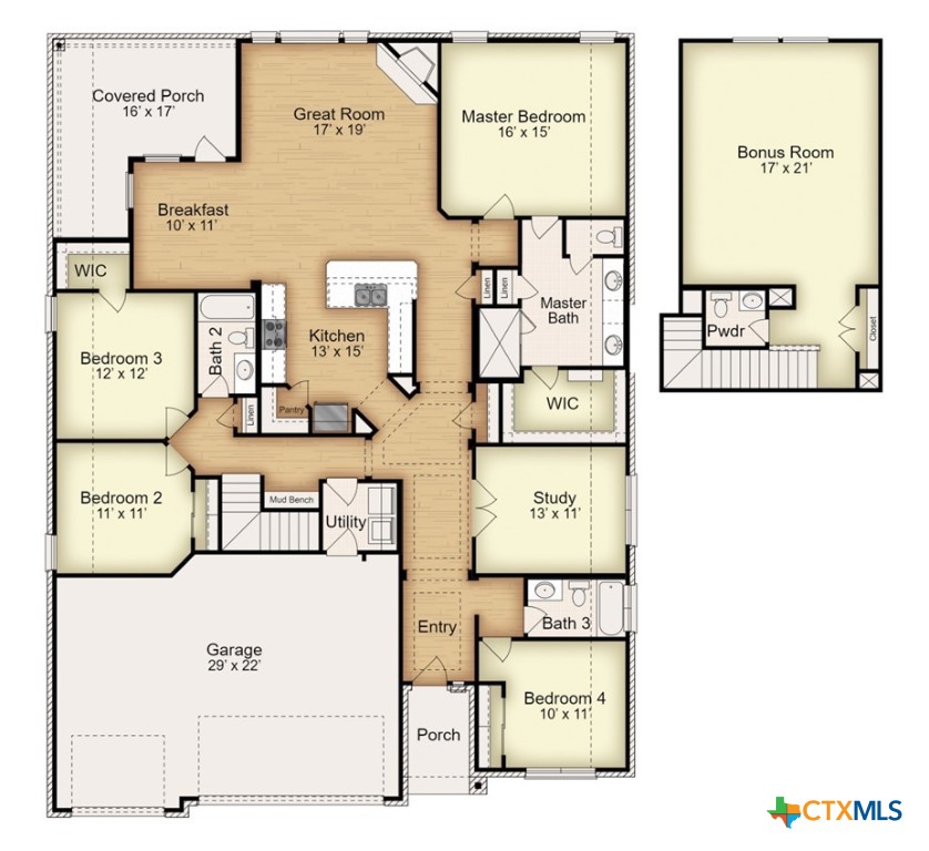 911 Bending Branch Way , Temple, TX, 76502 | 535302 | Realty Texas LLC