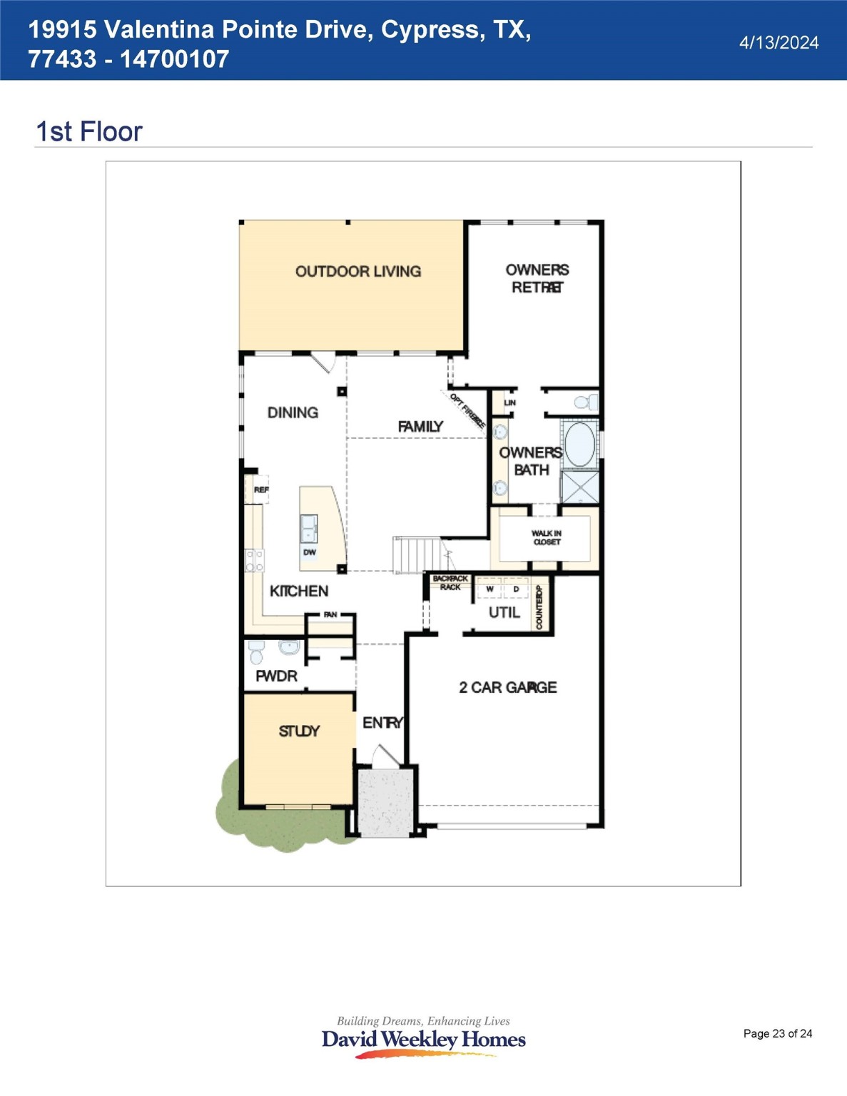 19915 Valentina Pointe Drive , Cypress, TX, 77433 | 18910529 | Realty Texas LLC