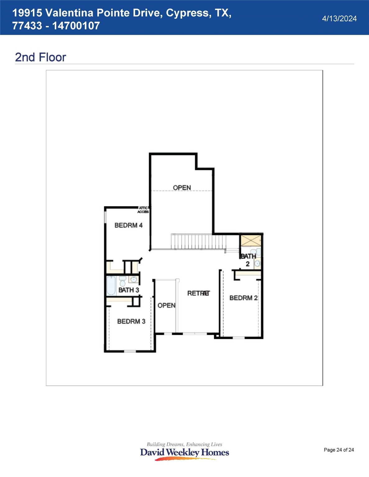 19915 Valentina Pointe Drive , Cypress, TX, 77433 | 18910529 | Realty Texas LLC