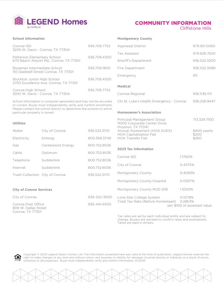 2457 Bray Head Drive , Conroe, TX, 77301 | 98739830 | Realty Texas LLC