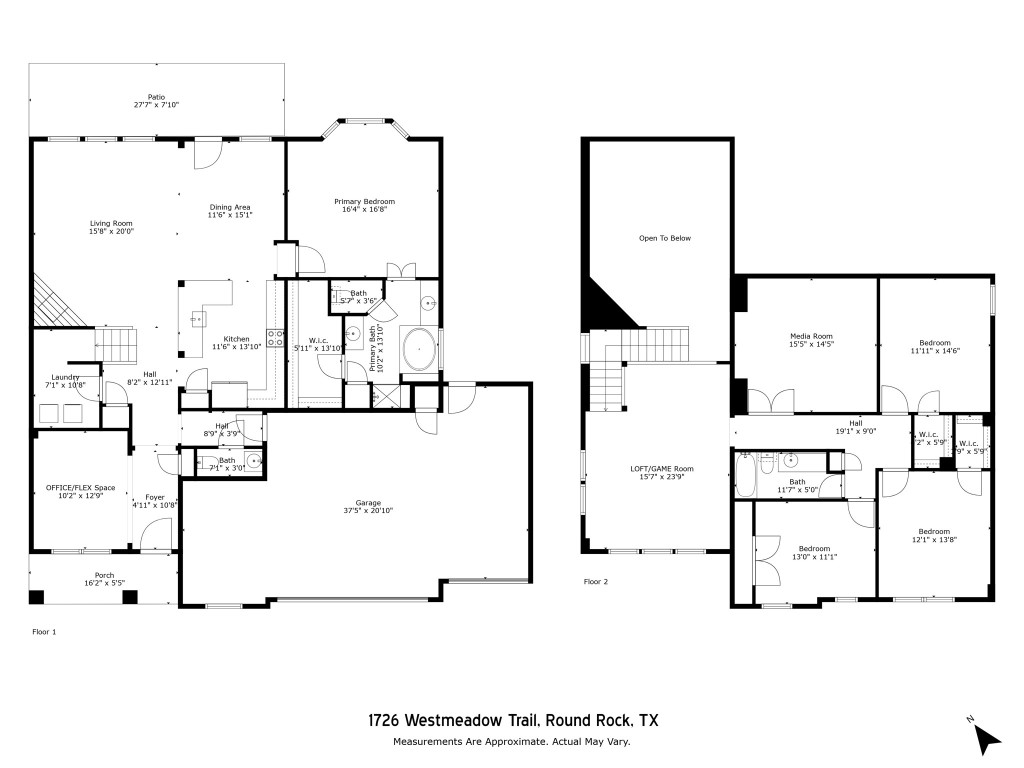 1726 Westmeadow Trail , Round Rock, TX, 78665 | 1270608 | Realty Texas LLC