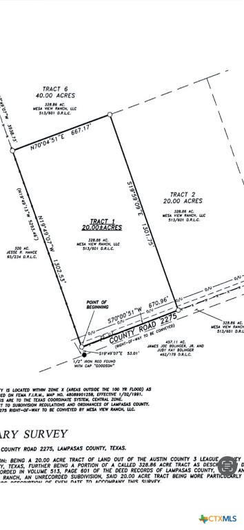 542 County Road 2275 , Lampasas, TX, 76550 | 551785 | Realty Texas LLC