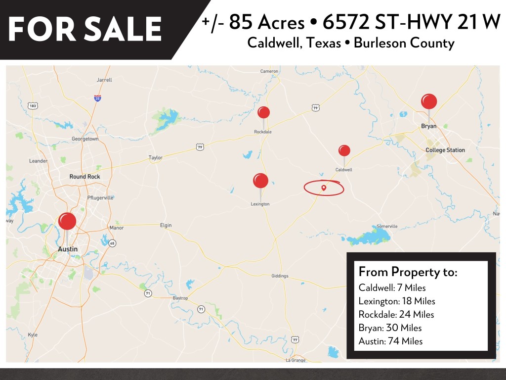 6508 Highway 21 W , Caldwell, TX, 77836 | 2174610 | Realty Texas LLC