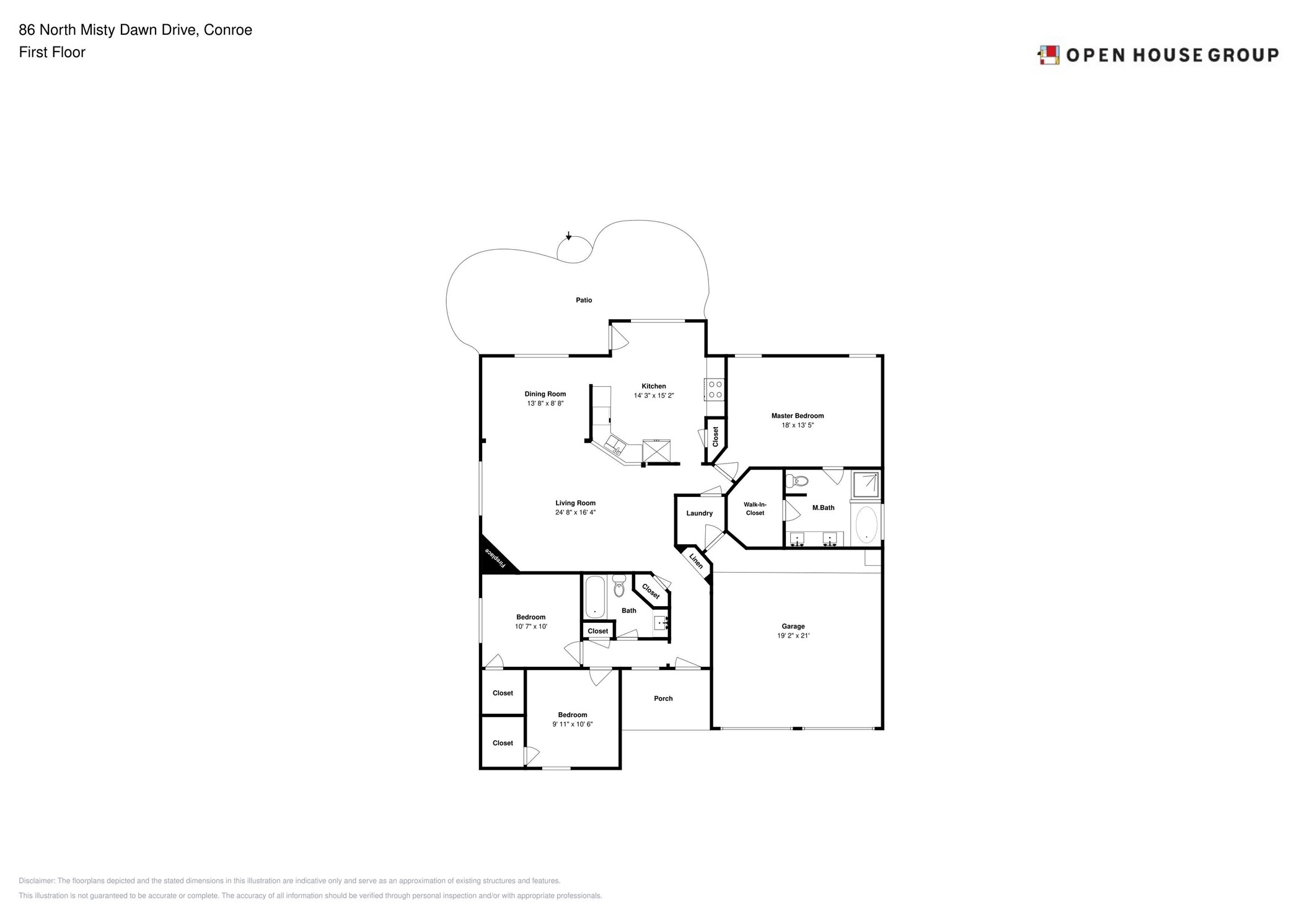 86 N Misty Dawn Drive , Conroe, TX, 77385 | 60862148 | Realty Texas LLC