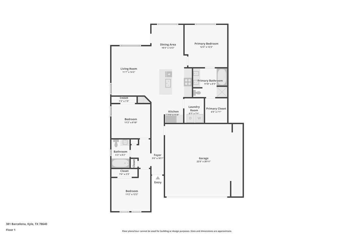 381 Barcelona Street , Kyle, TX, 78640 | 1867833 | Realty Texas LLC