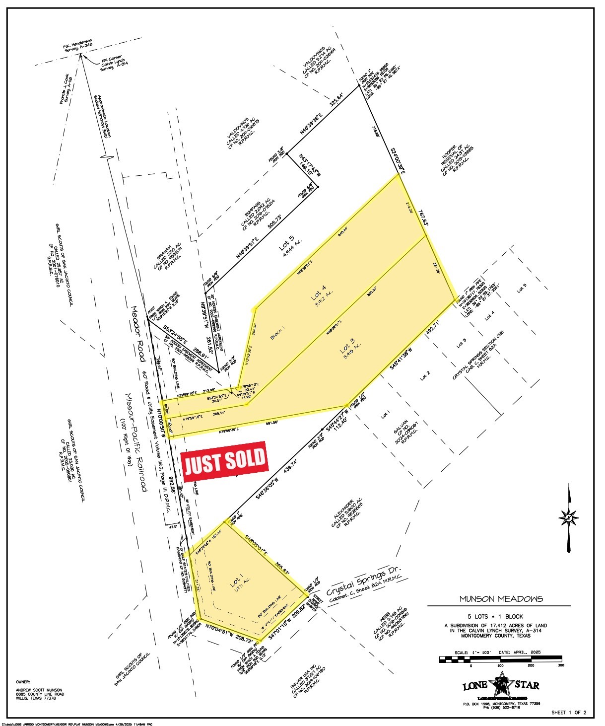 1.9 AC Meador Road, Conroe, TX, 77303 | 44350766 | Realty Texas LLC