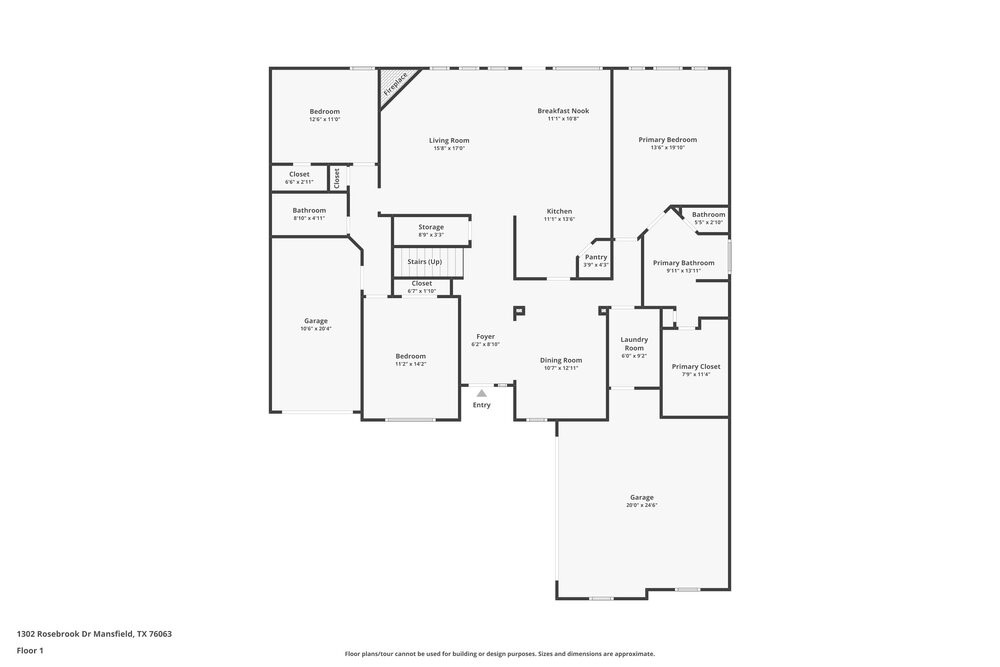 1302 Rosebrook Drive , Mansfield, TX, 76063 | 20829034 | Realty Texas LLC