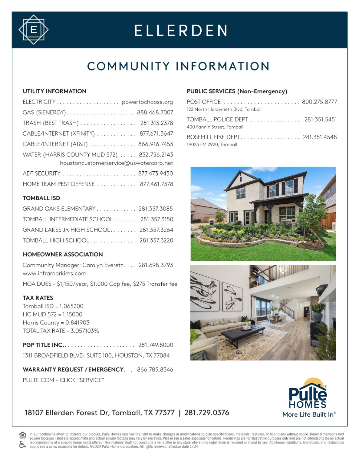 18207 Calabria Harbor Trail , Tomball, TX, 77377 | 28526608 | Realty Texas LLC