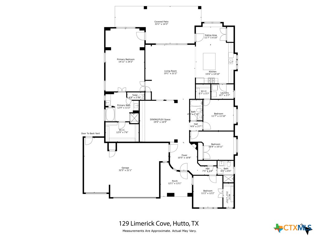 129 Limerick Cove , Hutto, TX, 78634 | 570892 | Realty Texas LLC