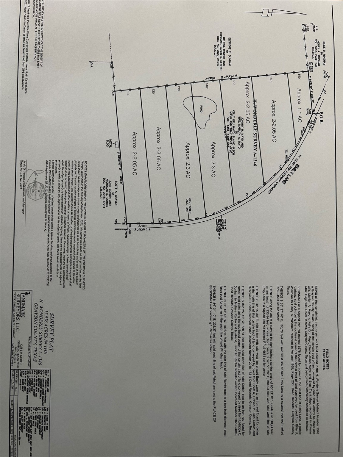 TBD lot 7 Emily Lane, Van Alstyne, TX, 75495 | 20852713 | Realty Texas LLC