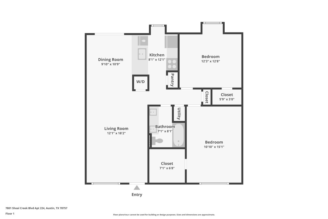 7801 Shoal Creek Boulevard 224 , Austin, TX, 78757 | 9307557 | Realty Texas LLC