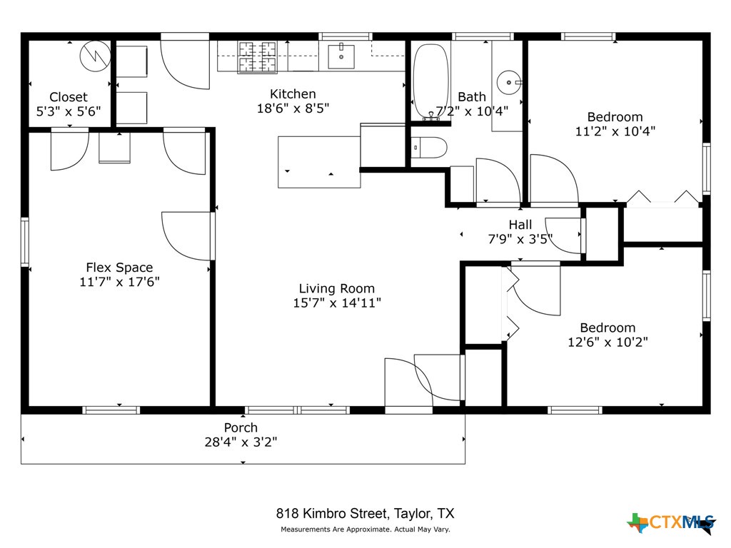 818 Kimbro Street, Taylor, TX, 76574 | 574051 | Realty Texas LLC