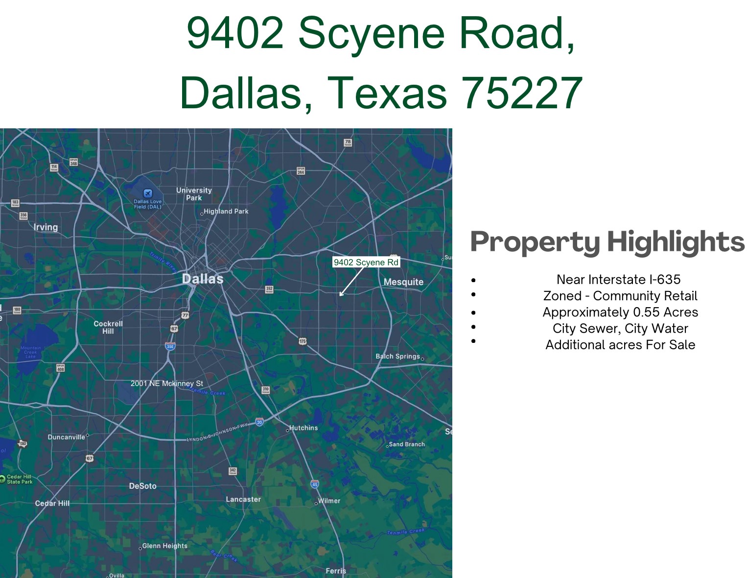 9402 Scyene Road , Dallas, TX, 75227 | 20875742 | Realty Texas LLC