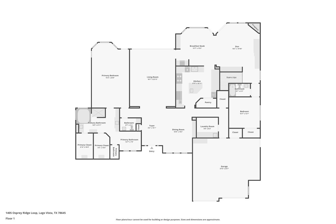 1405 Osprey Ridge Loop , Lago Vista, TX, 78645 | 4783563 | Realty Texas LLC