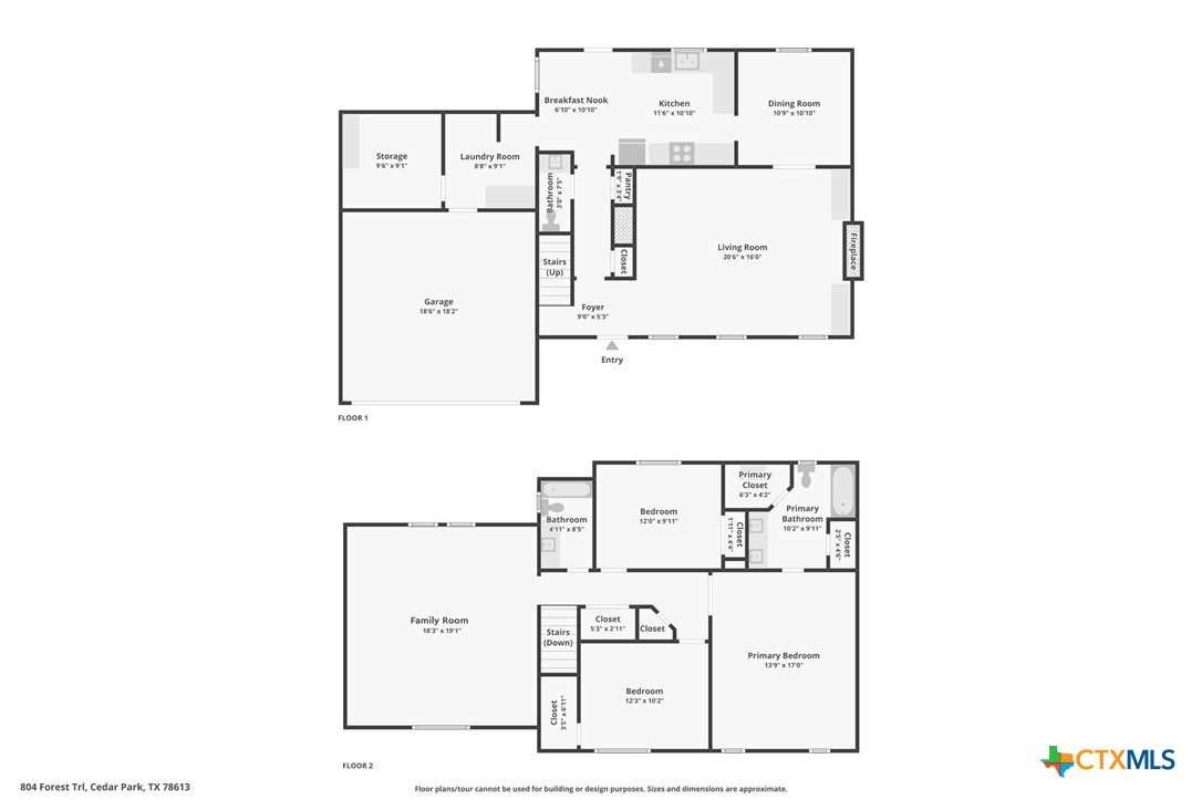 804 Forest Trail , Cedar Park, TX, 78613 | 576101 | Realty Texas LLC