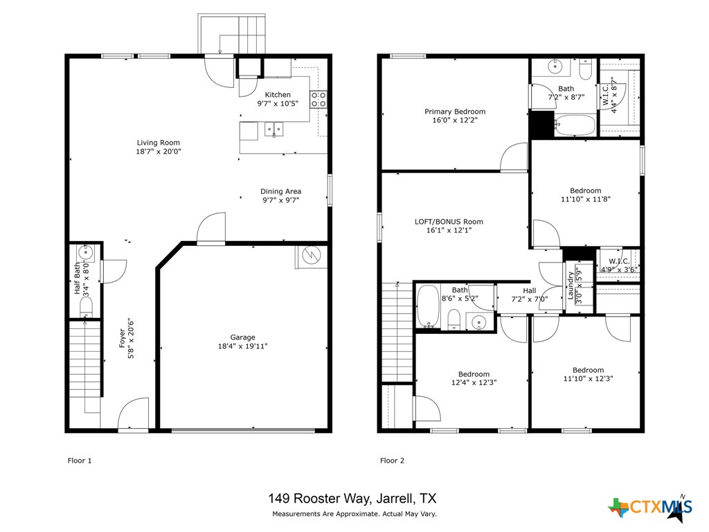 149 Rooster Way , Jarrell, TX, 76537 | 576207 | Realty Texas LLC