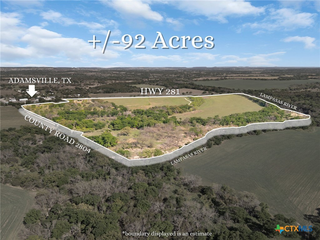 92 Acres N US Highway 281, Lampasas, TX, 76550 | 576926 | Realty Texas LLC