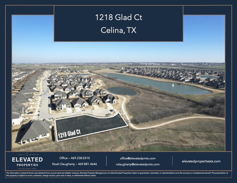 1218 Glad Court , Celina, TX, 75009 | 20909033 | Realty Texas LLC