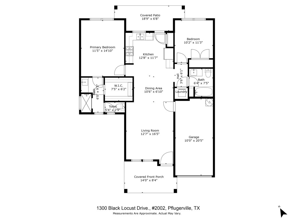 1300 Black Locust Drive W 2002 , Pflugerville, TX, 78660 | 4048395 | Realty Texas LLC