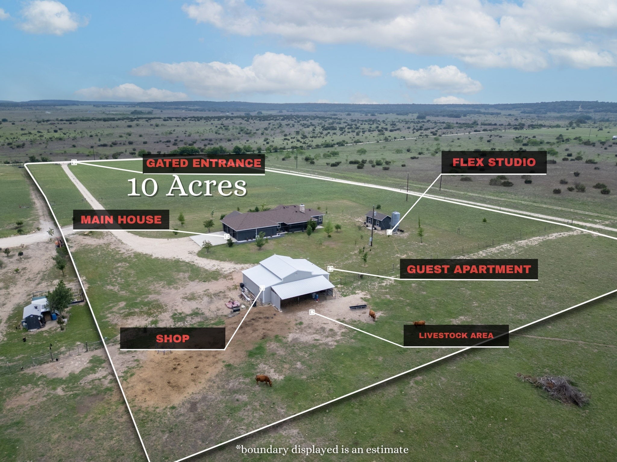 2498 County Road 2109 , Lometa, TX, 76853 | 66885458 | Realty Texas LLC