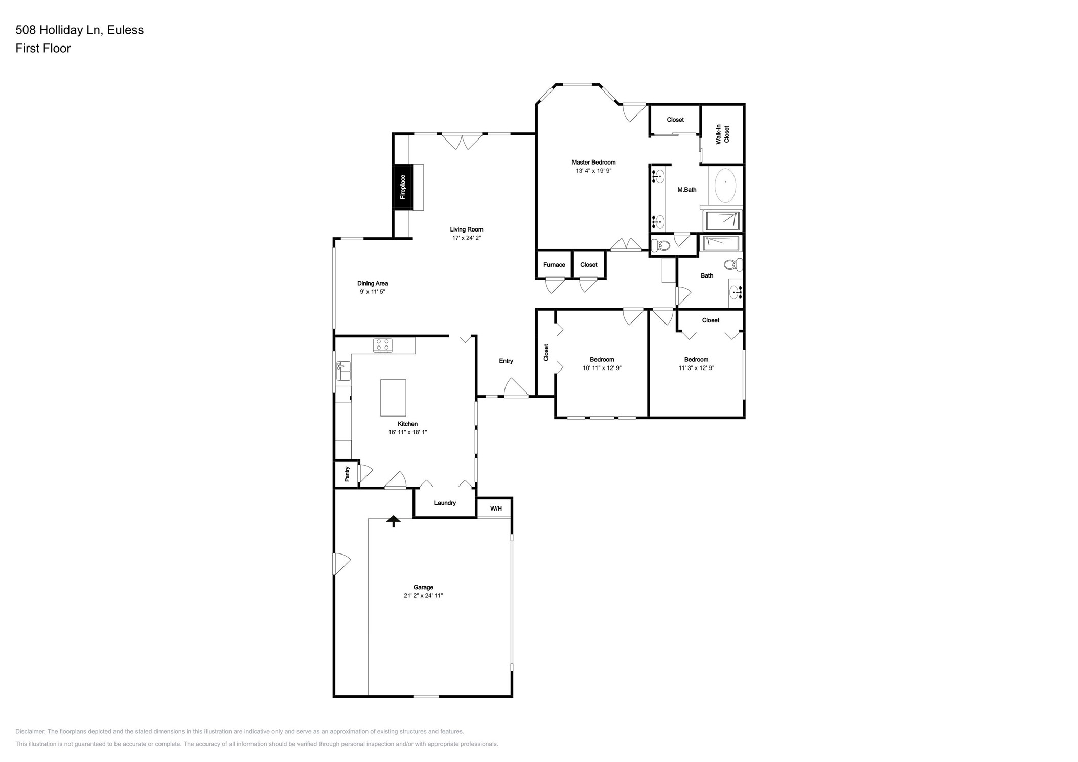 508 Holliday Lane , Euless, TX, 76039 | 20935344 | Realty Texas LLC