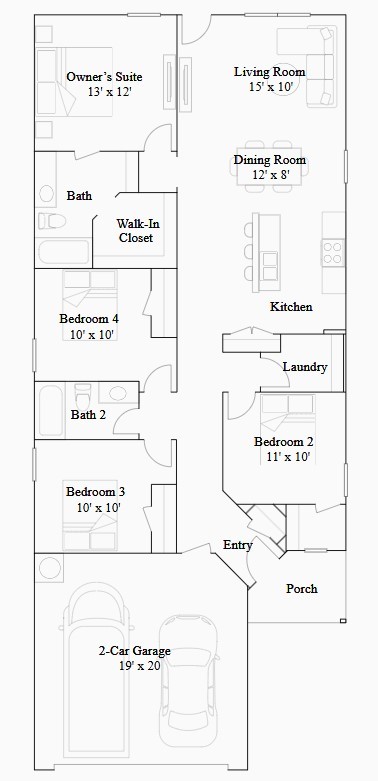 10732 Red Orchid Dr , Houston, TX, 77016 | 32760273 | Realty Texas LLC