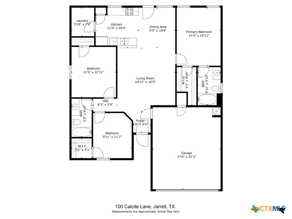 100 Calcite Lane , Jarrell, TX, 76537 | 580538 | Realty Texas LLC