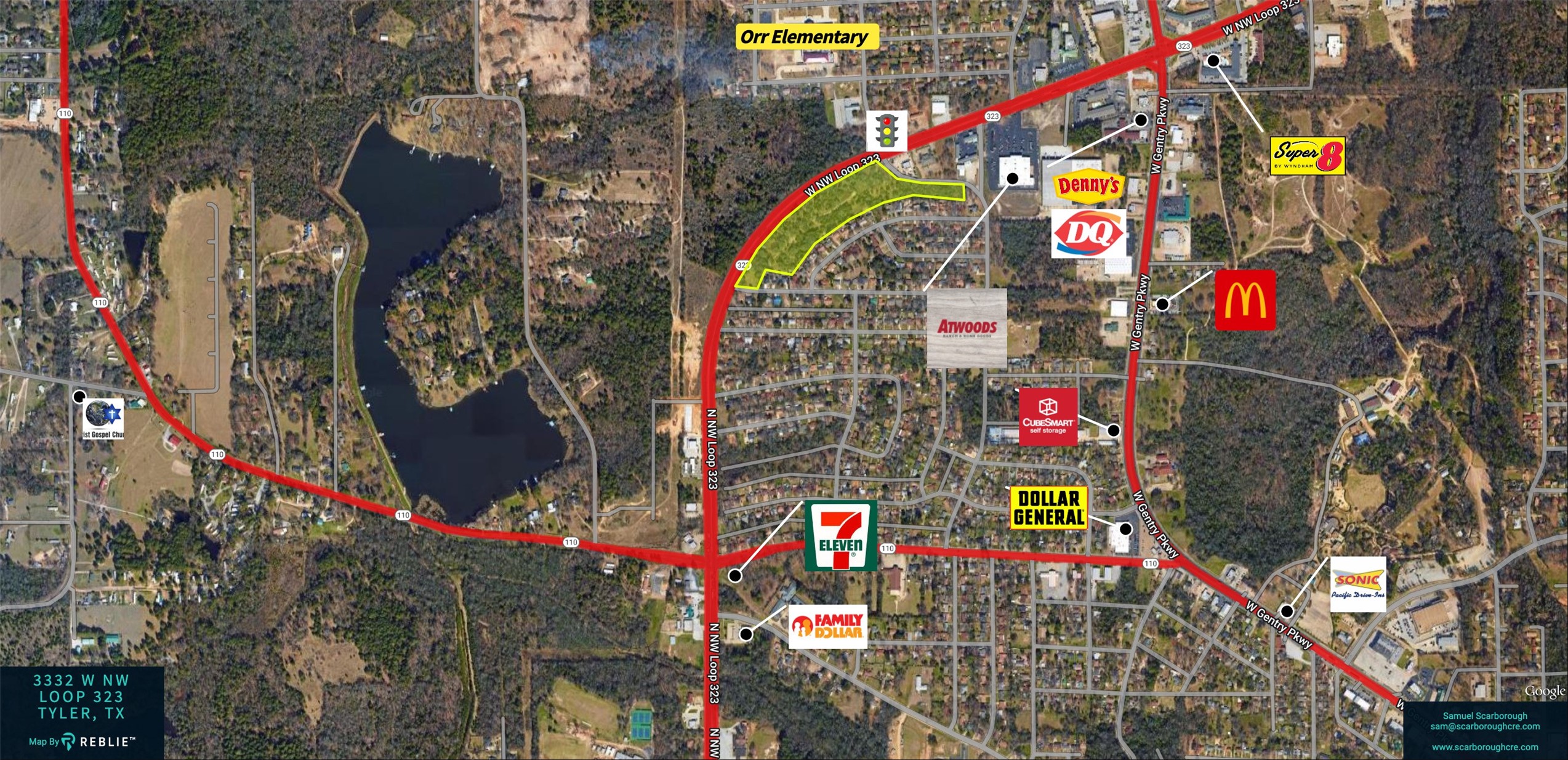 3332 W Northwest Loop 323 , Tyler, TX, 75702 | 20950519 | Realty Texas LLC