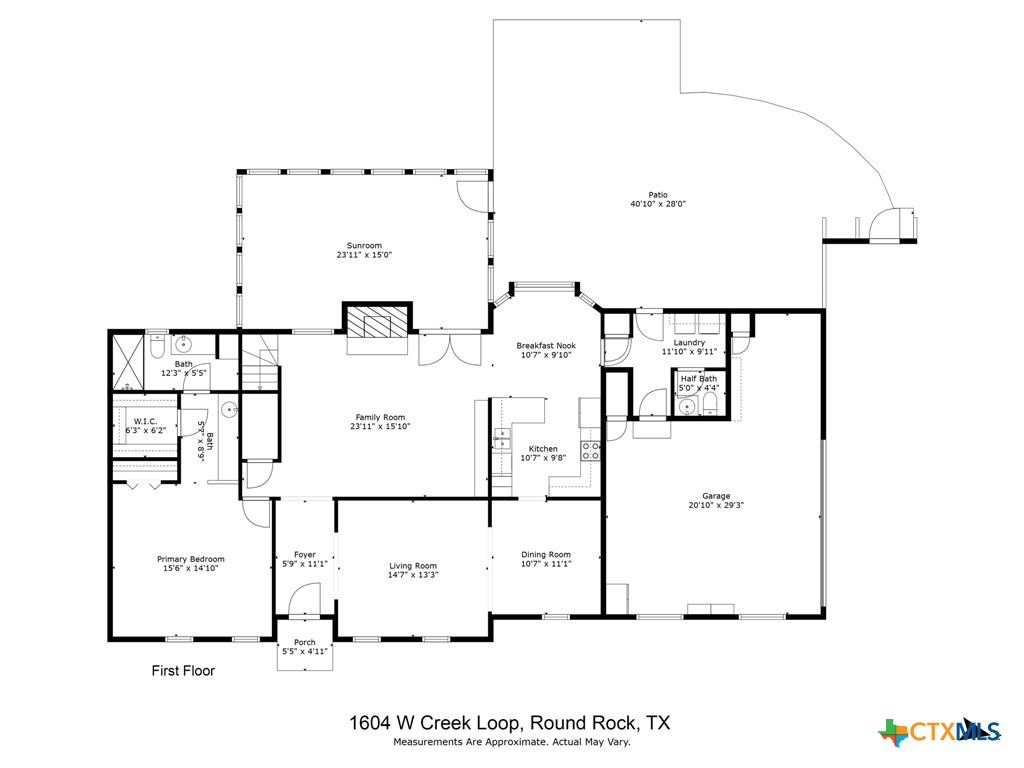 1604 W Creek Loop , Round Rock, TX, 78681 | 581776 | Realty Texas LLC