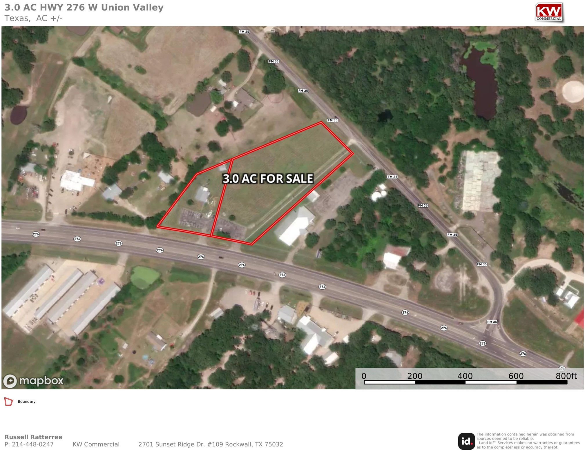 3 ACS Tx-276, Union Valley, TX, 75189 | 20957228 | Realty Texas LLC