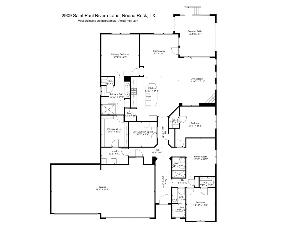 2909 Saint Paul Rivera, Round Rock, TX, 78665 | 3702348 | Realty Texas LLC