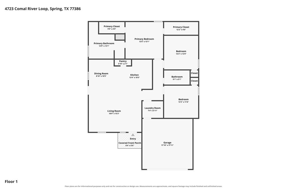 4723 Comal River Loop, Spring, TX, 77386 | 2316832 | Realty Texas LLC