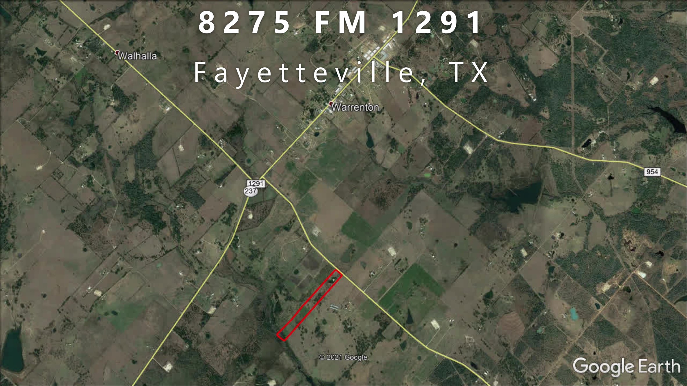 8275 FM 1291 , Fayetteville, TX, 78940 | 83939843 | Realty Texas LLC
