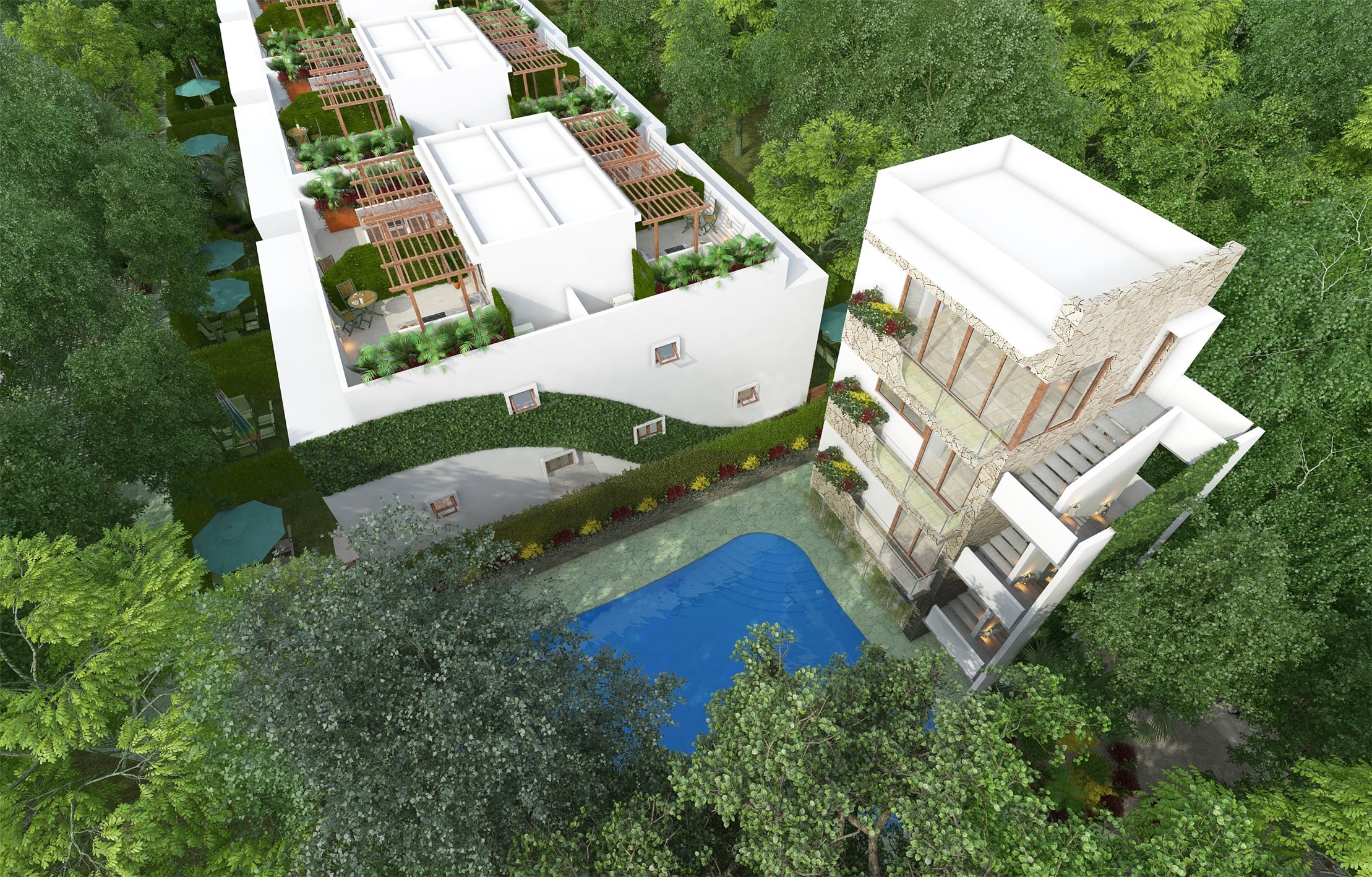1 Zelen Chalets 3A , Tulum Quintana Roo, OT, 77760 | 24127955 | Realty Texas LLC