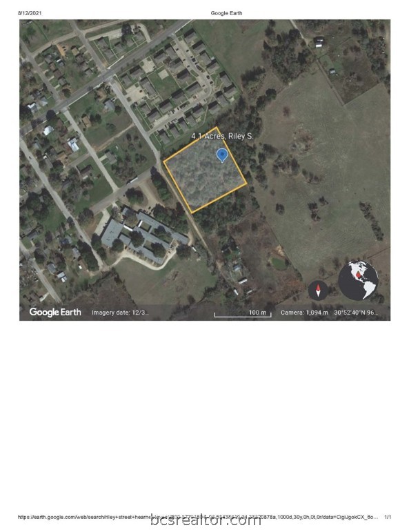 4.1 Acres Riley S , Hearne, TX, 77859 | 21010881 | Realty Texas LLC